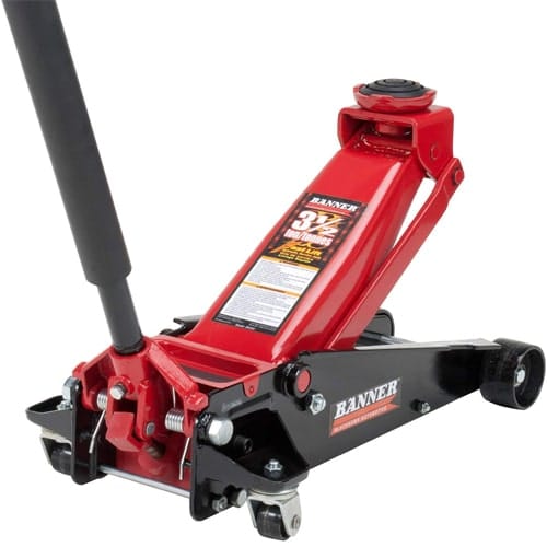 It Features a Heavy-duty Chassis That Adds Strength and Durability Handle and Manual Capable of Lifting Vehicles From 4 to 20 Inches High Includes Jack Overload Valve System Craftsman 4 Ton Low Profile/high Lift Service Jack 